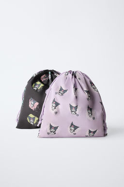 KUROMI  SANRIO SCHOOL BAG SET
