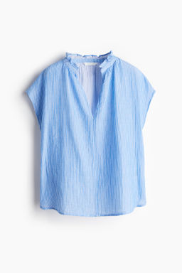 Blusa en muselina de algod?n