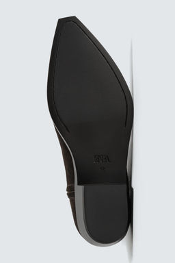 POINTED TOE COWBOY BOOTS - Zara фото 7