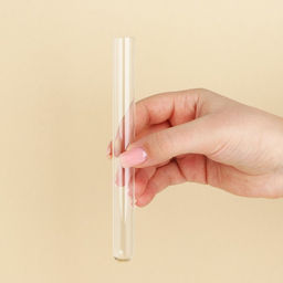 Цена за 8 шт. Ваза стеклянная для цветов, колба флористическая 15×1.5 см