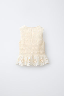 TOP GOMAS SCHIFFLY / Crudo - Zara фото 4