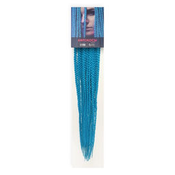 SIM-BRAIDS Афрокосы, 60 см, 18 прядей (CE), цвет светло-голубой(#IlI BLUE) - Queen fair фото 5
