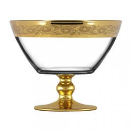 Ваза на ножке "Нежность" арт. EAV34-2425/AV-59/S/Z/1, 34-12425