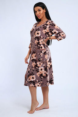 Халат велюровый на молнии (941-6) - Плиона фото 176