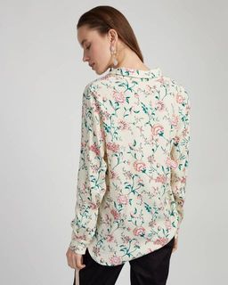 Блузка с цветочным принтом - Incity фото 4