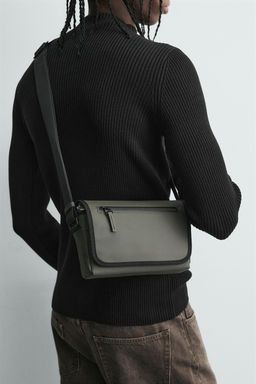 RUBBERISED CROSSBODY BAG - Zara фото 7