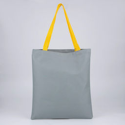 Сумка-шопер с карманом TOXIC, серый цвет, 40 х 35 см - Nazamok фото 9