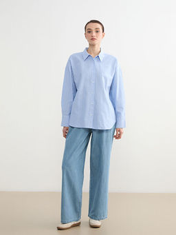 ?izgili Kad?n Oxford G?mlek