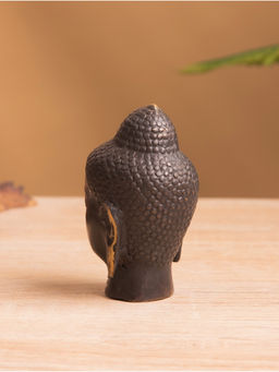 Сувенир «Голова Будды», 4×4×7 см, бронза