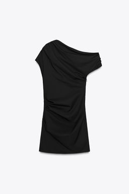 ASYMMETRIC SHORT DRESS - Zara фото 8