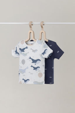 Crockid _ К 301156-2уп/сказочные киты,штиль набор фуфайка (футболка) яс