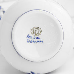 Кувшин фарфор «Аннушка», 1.5 л, 20.5 см, гжель