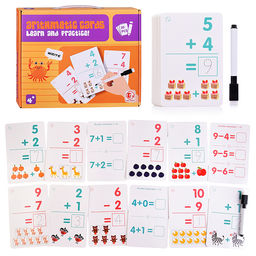 Логическая игра-пазл "Арифметика" пиши-стирай, в коробке