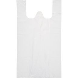 Пакет-майка 38+20х68 15 мкм, 100 шт/уп, белый S