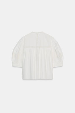 ZW COLLECTION LACE BLOUSE - Zara фото 20