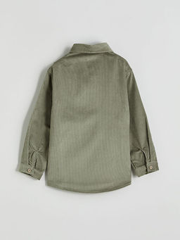 Basic Uzun Kollu Erkek ?ocuk G?mlek