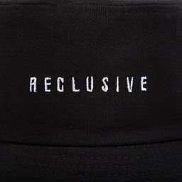 Панама с надписью MINAKU, чёрная, размер 56-58