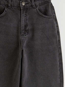 Baggy Fit Erkek ?ocuk Jean Pantolon