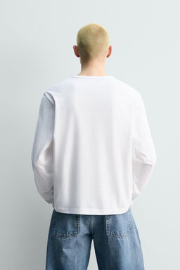 LONG SLEEVE T-SHIRT - Zara фото 11