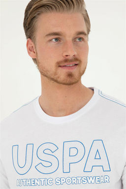 Мужская белая футболка Неожиданная скидка в корзине - U.s. polo assn фото 2