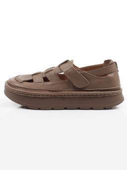 06-2192-5 DK. BEIGE Туфли женские (натуральная кожа)
