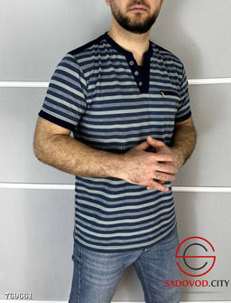 Футболка мужская в полоску