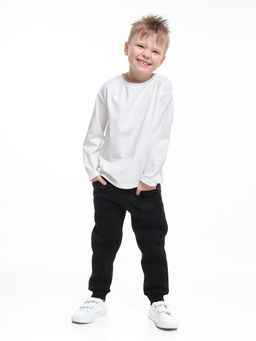 Брюки для мальчика 22-3312 черный - Mini maxi фото 2