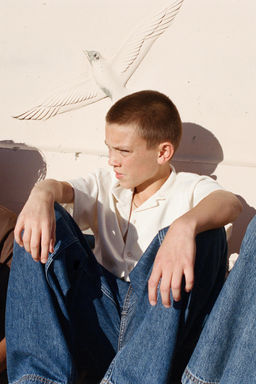 CAMISA TEXTURA TEXTO / Crudo - Zara фото 5