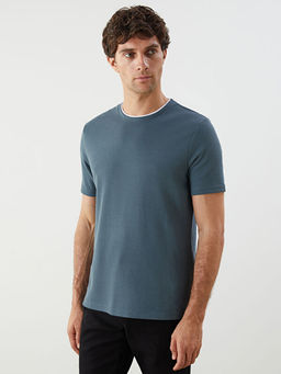 Bisiklet Yaka D?z Erkek Ti??rt