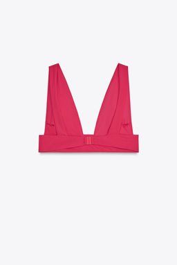 TRIANGULAR BIKINI TOP - Zara фото 5