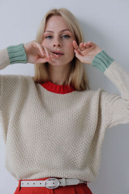 Martichelli Джемпер кремовый  фото 10