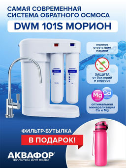-29% DWM-101S Морион + ПОДАРОК фильтр-бутылка Сити 500 мл, Аквафор