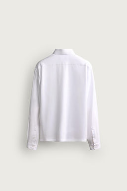 CAMISA POLO REGULAR FIT SOFT / Blanco - Zara фото 8