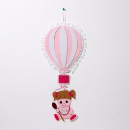 Украшение на гендер пати «Подвеска Baby Girl», 22×22×53 см