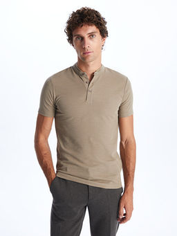 Hakim Yaka K?sa Kollu Erkek Ti??rt