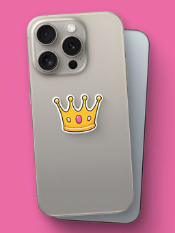 Набор 3D стикеров для телефона 3 шт. "GRL PWR"