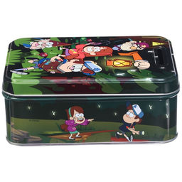 Копилка 14×10×5.8 см, металл, Гравити Фолз