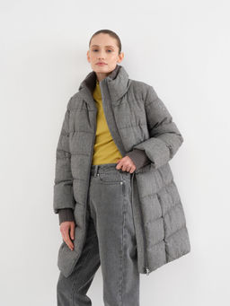 Conso/WDM 230569 - grey Пуховое пальто  фото 2