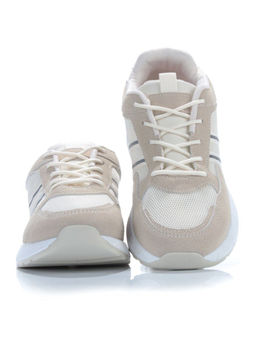 05-6027-6 BEIGE Кроссовки женские (искусственные материалы) - No name фото 13
