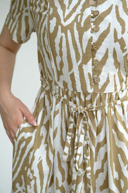 платье 70% лен + 30% вискоза - Новый лен фото 6