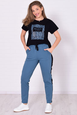 Костюм женский 5-342г (индиго)