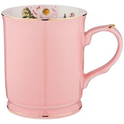КРУЖКА LEFARD ВРЕМЕНА ГОДА 420 МЛ РОЗОВАЯ (КОР=48ШТ.)
