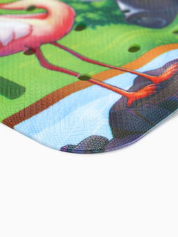 Коврик для ванной противоскользящий, на присосках «Сафари», детский, 40×70 см