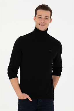 U. S. Polo Assn Мужской черный базовый свитер