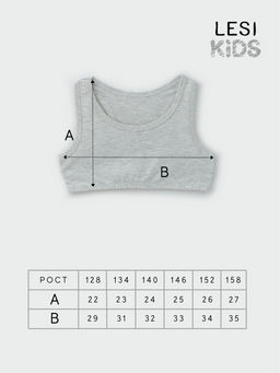 Топ бельевой 2 шт в комплекте - Lesi kids фото 34