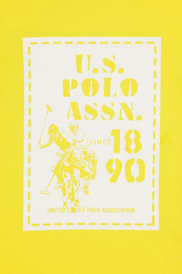 Футболка U.S. Polo Assn фисташковая хлопок  фото 8