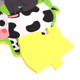 Пазлы мягкие для малышей Крошка Я «Пирамидка: Животные фермы», 5 деталей