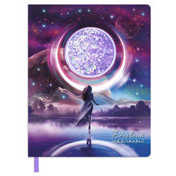 Дневник школьный арт. 67607 / 15 ДЕВУШКА И ЛУНА