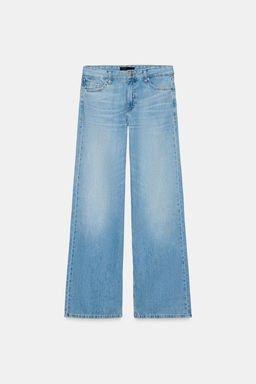 Z1975 WIDE-LEG LOW-RISE JEANS - Zara фото 18