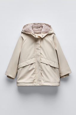 WATER-REPELLENT LINED RAINCOAT - Zara фото 7